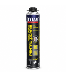 Adeziv spuma Tytan pentru zidarie aplicare pistol, 870 ml